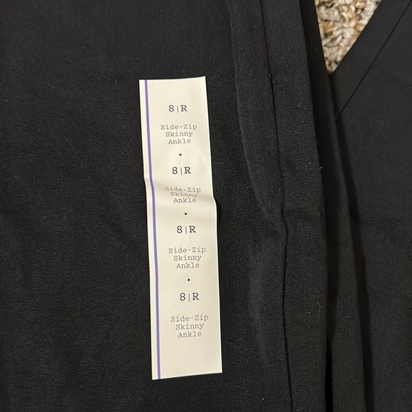 A New Day Woman’s High Rise Skinny Ankle Pant - Size 8 Brand New w/ Tags- Black - Picture 5 of 6
